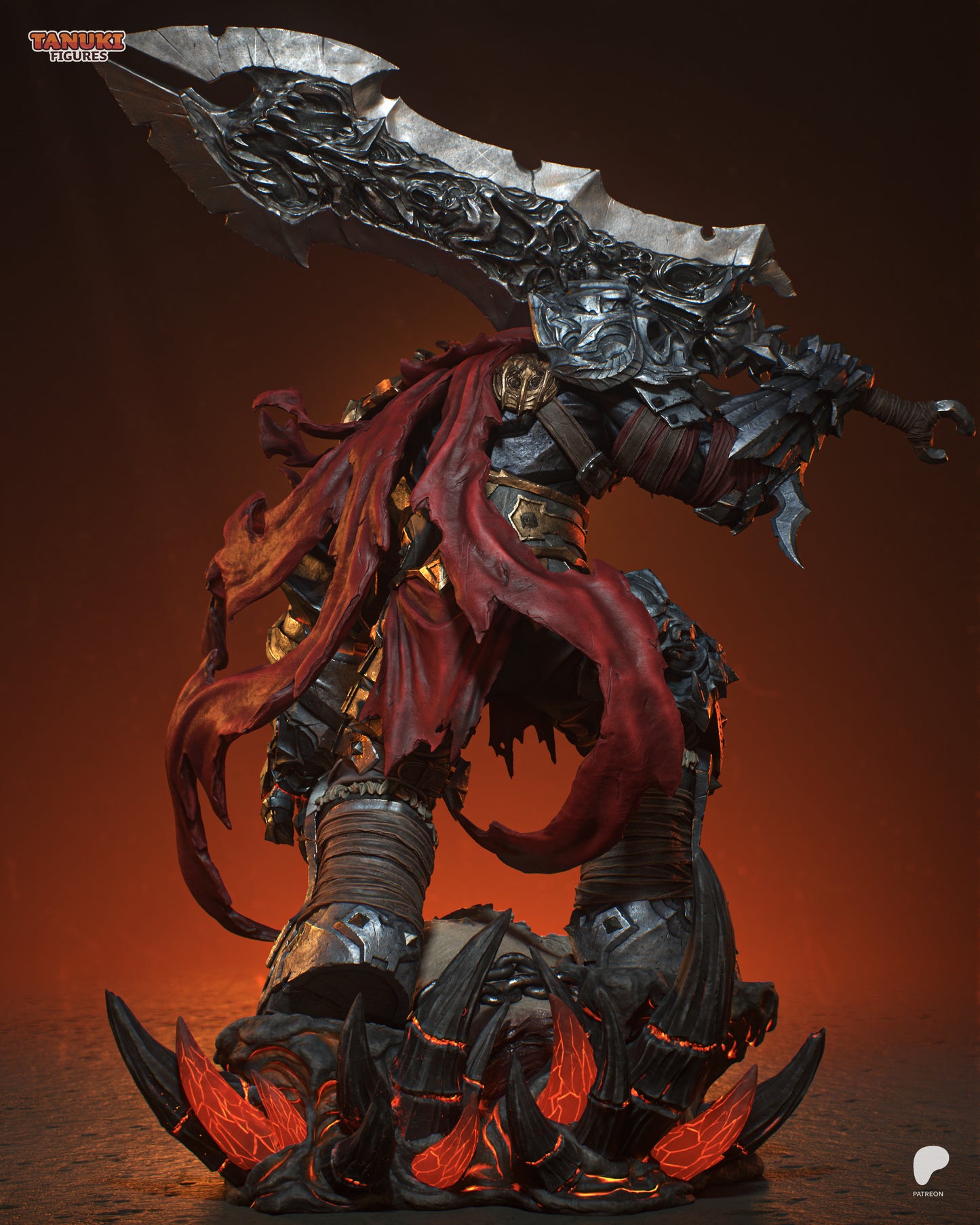 War | Darksiders | Handcrafted Figure