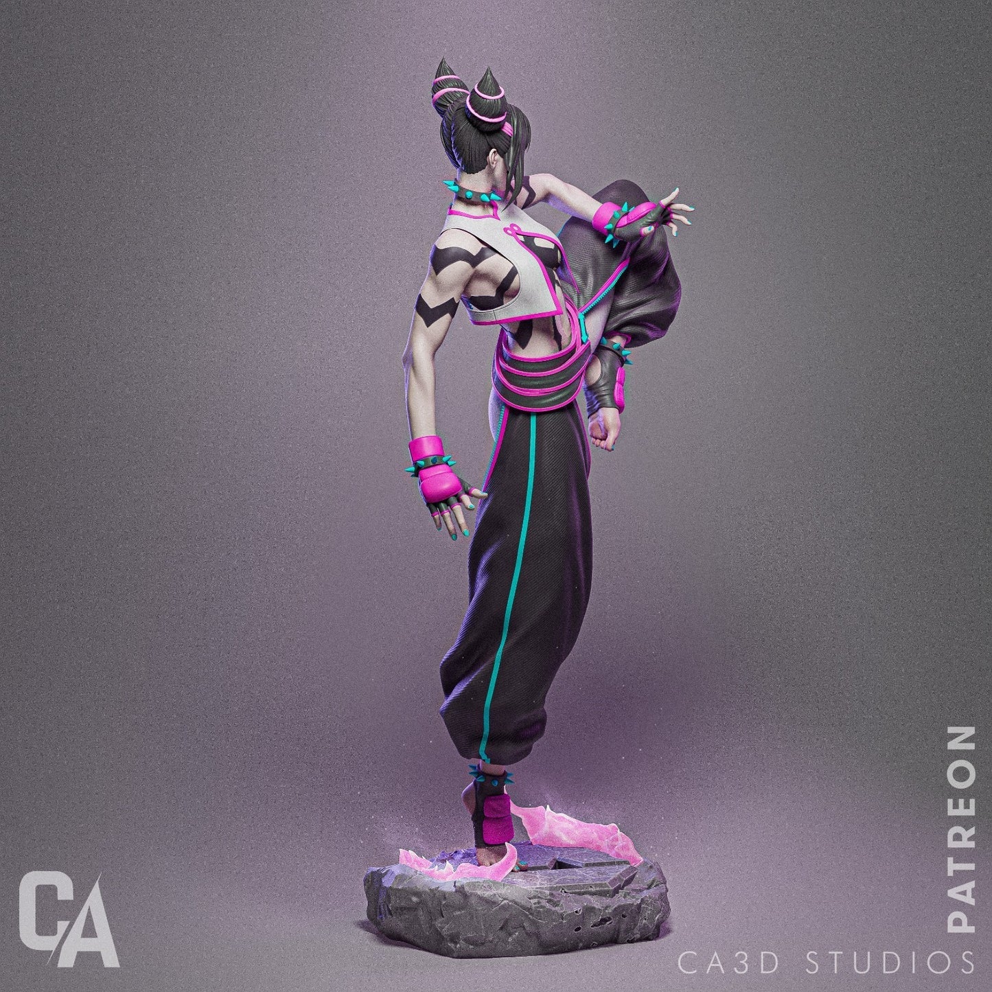 Juri Han | Street Fighter | Handcrafted Figure