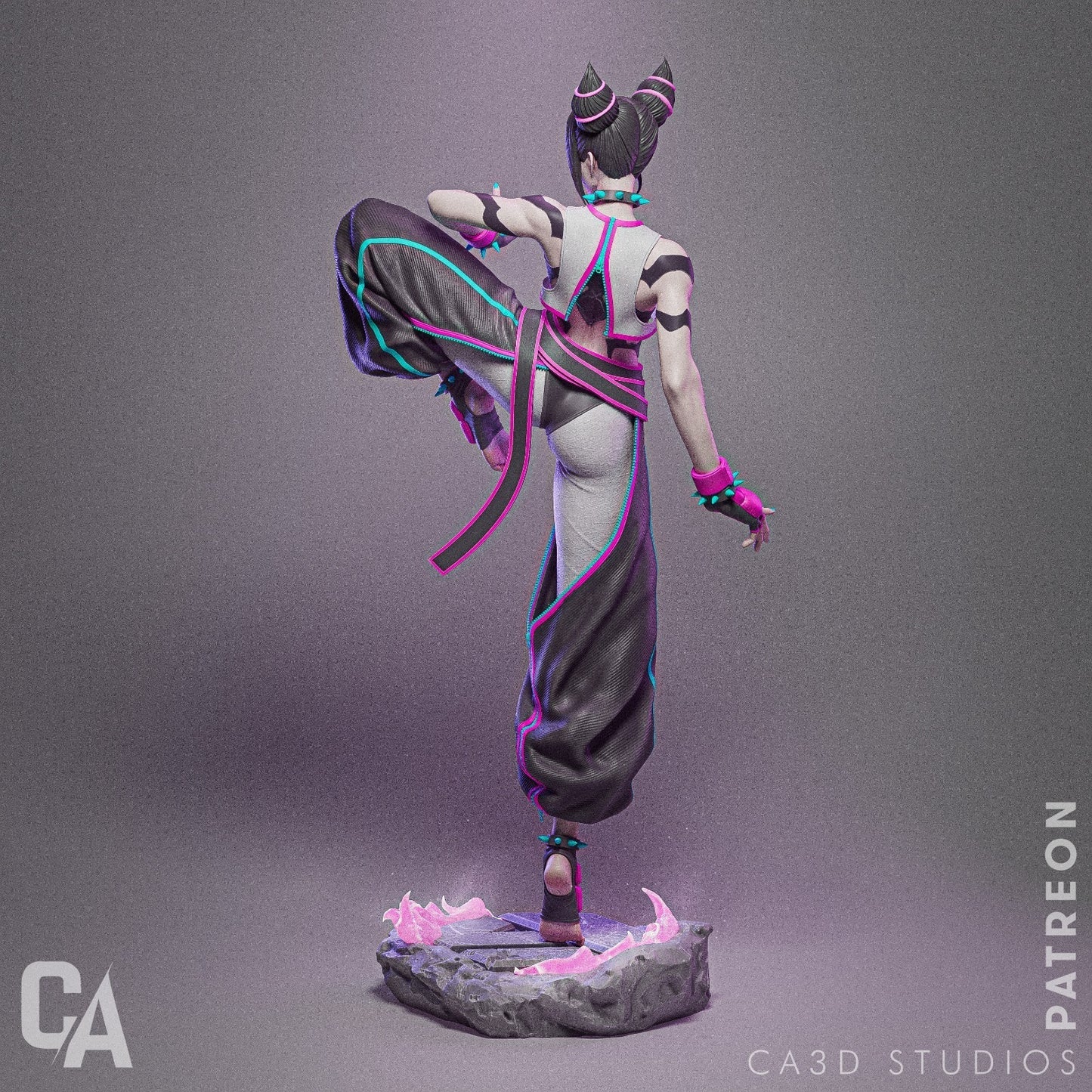 Juri Han | Street Fighter | Handcrafted Figure