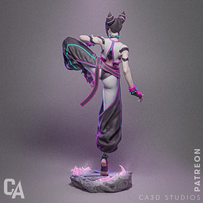 Juri Han | Street Fighter | Handcrafted Figure