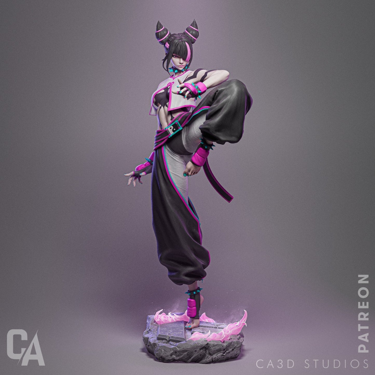Juri Han | Street Fighter | Handcrafted Figure