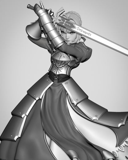 Saber | Fate Series | Handcrafted Figure