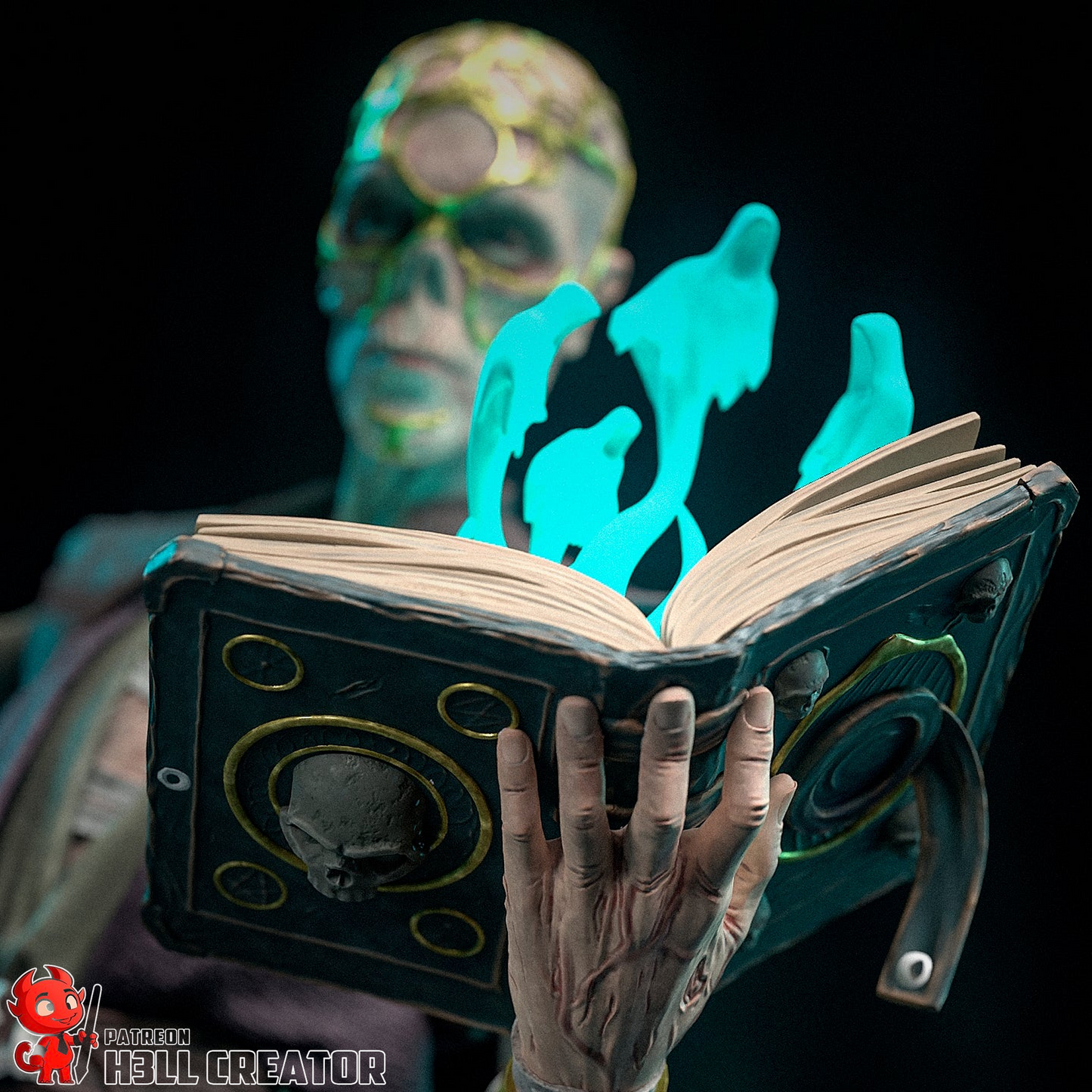 Ancient Undead Sage | Handcrafted Figure