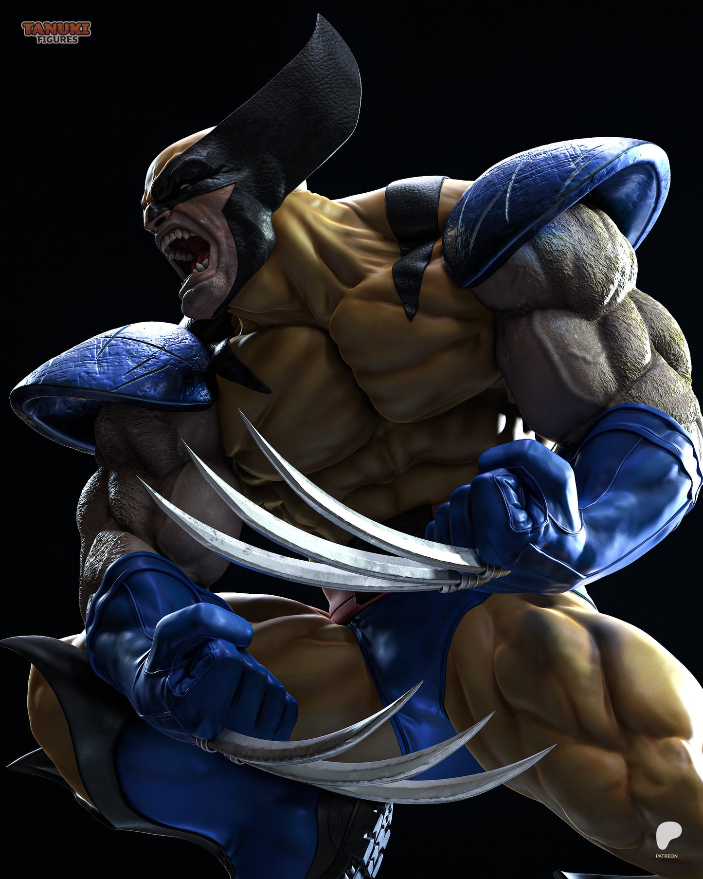Adamantium Claw Warrior | Handcrafted Figure