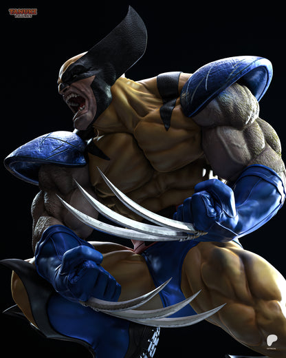 Adamantium Claw Warrior | Handcrafted Figure