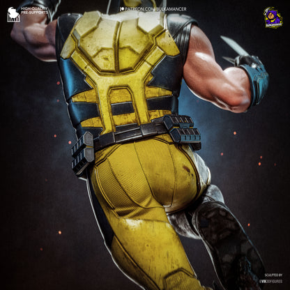 Adamantium Claw Warrior | Handcrafted Figure