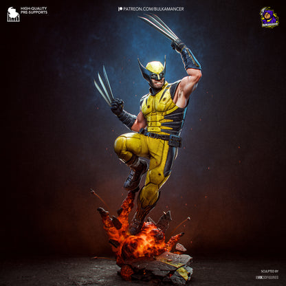 Adamantium Claw Warrior | Handcrafted Figure