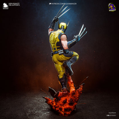 Adamantium Claw Warrior | Handcrafted Figure