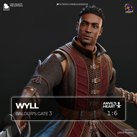 Wyll | Baldur's Gate 3 | Handcrafted Figure