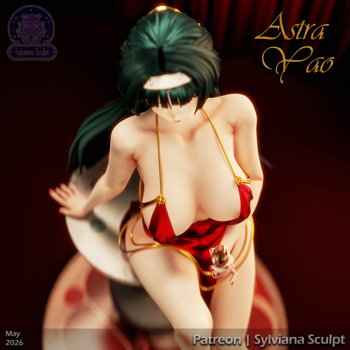 Golden Songstress | Handcrafted Figure