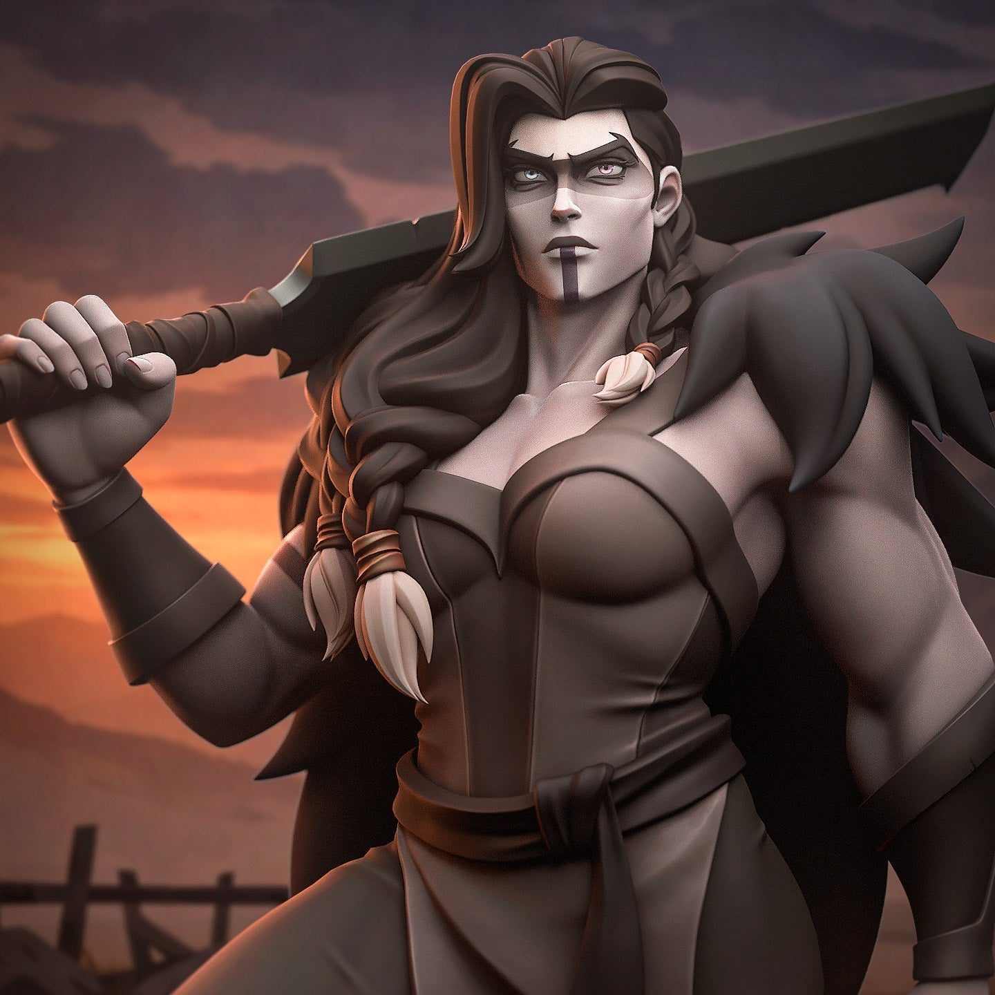 Yasha | The Mighty Nein | Handcrafted Figure