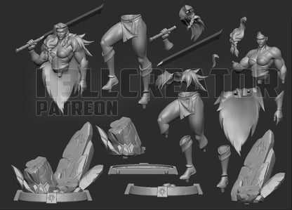 Yasha | The Mighty Nein | Handcrafted Figure