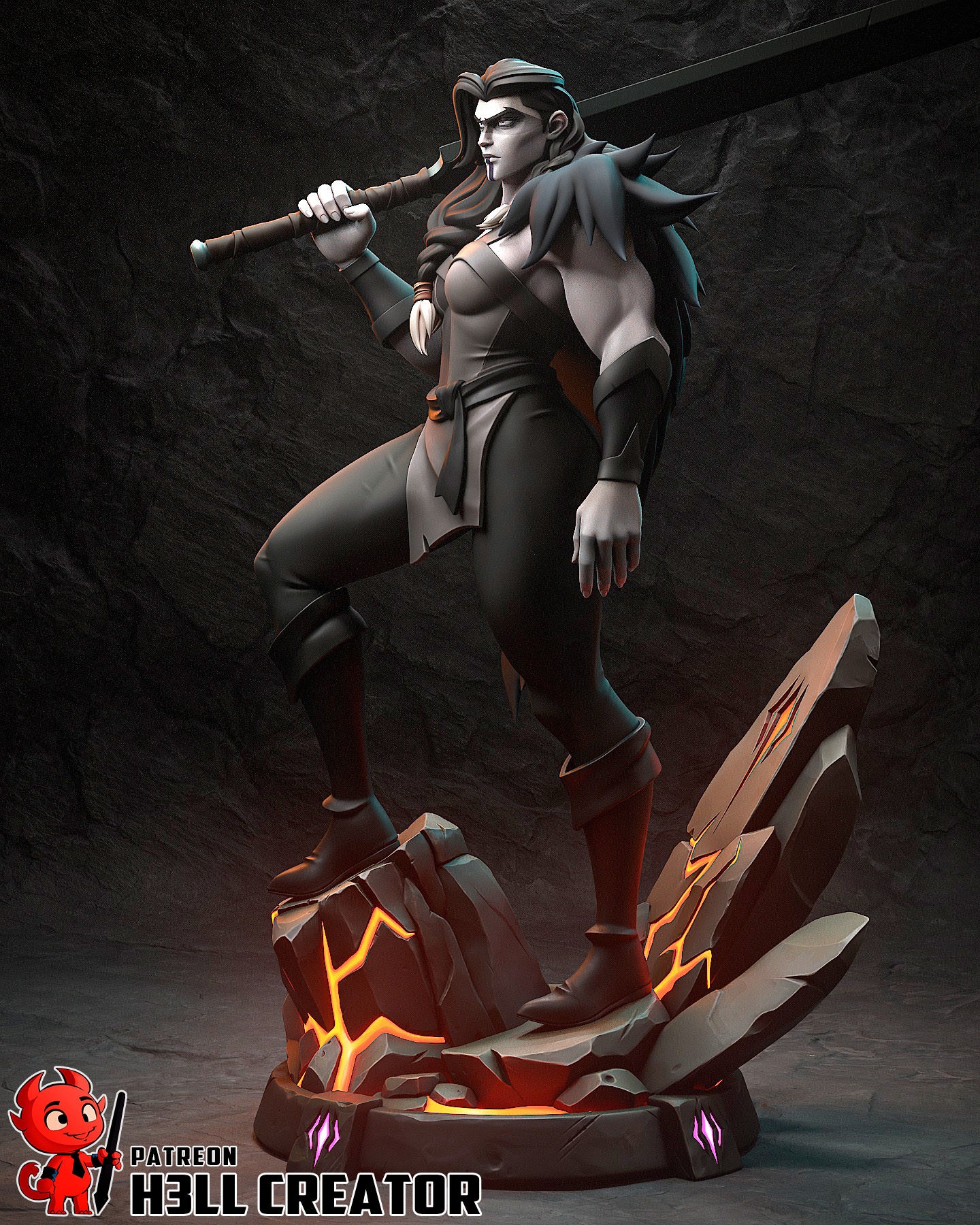 Yasha | The Mighty Nein | Handcrafted Figure