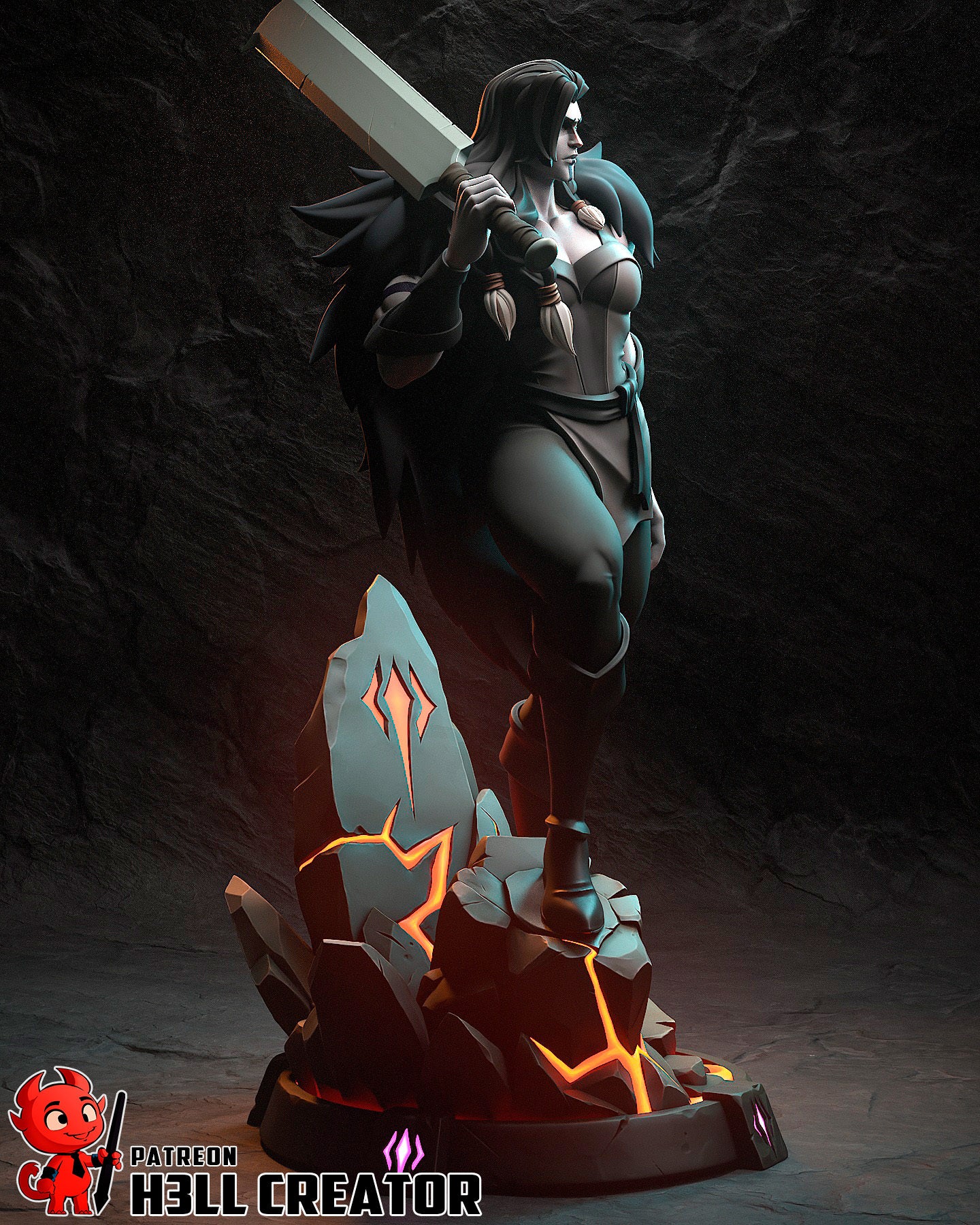 Yasha | The Mighty Nein | Handcrafted Figure