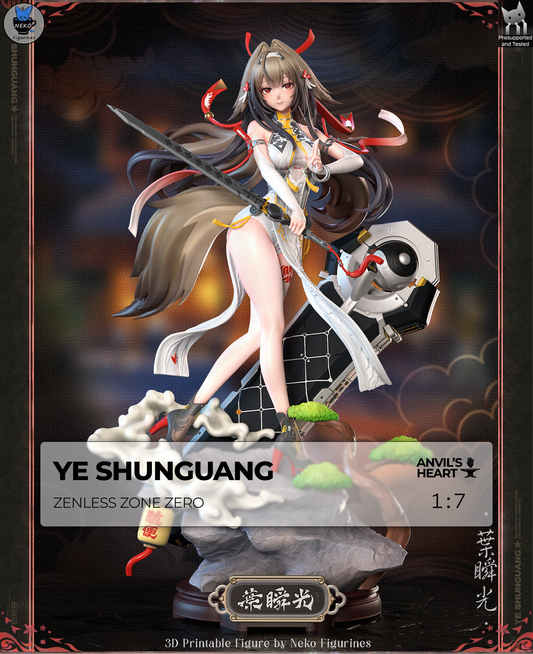 Ye Shunguang | Zenless Zone Zero | Handcrafted Figure