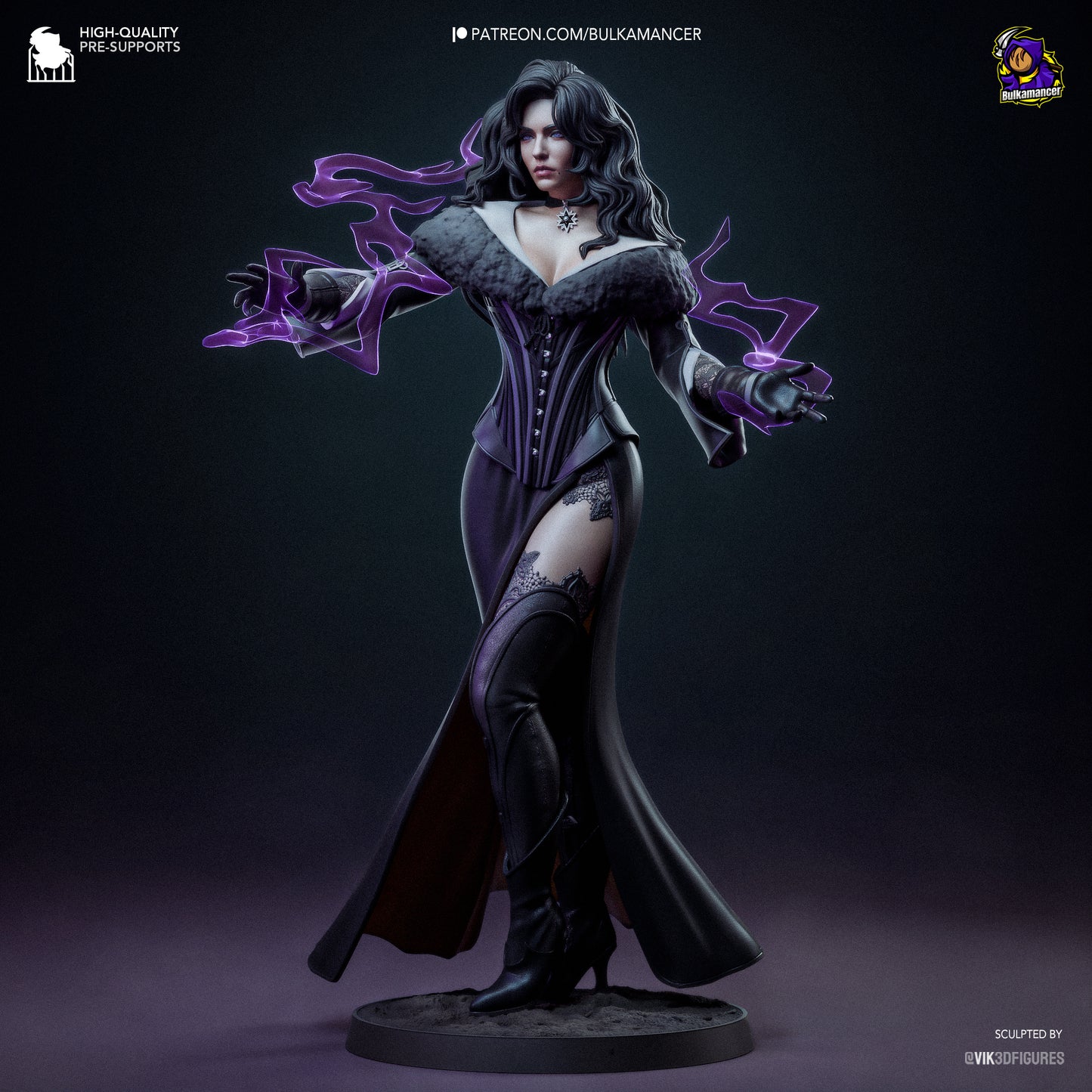 Yennefer | The Witcher | Handcrafted Figure