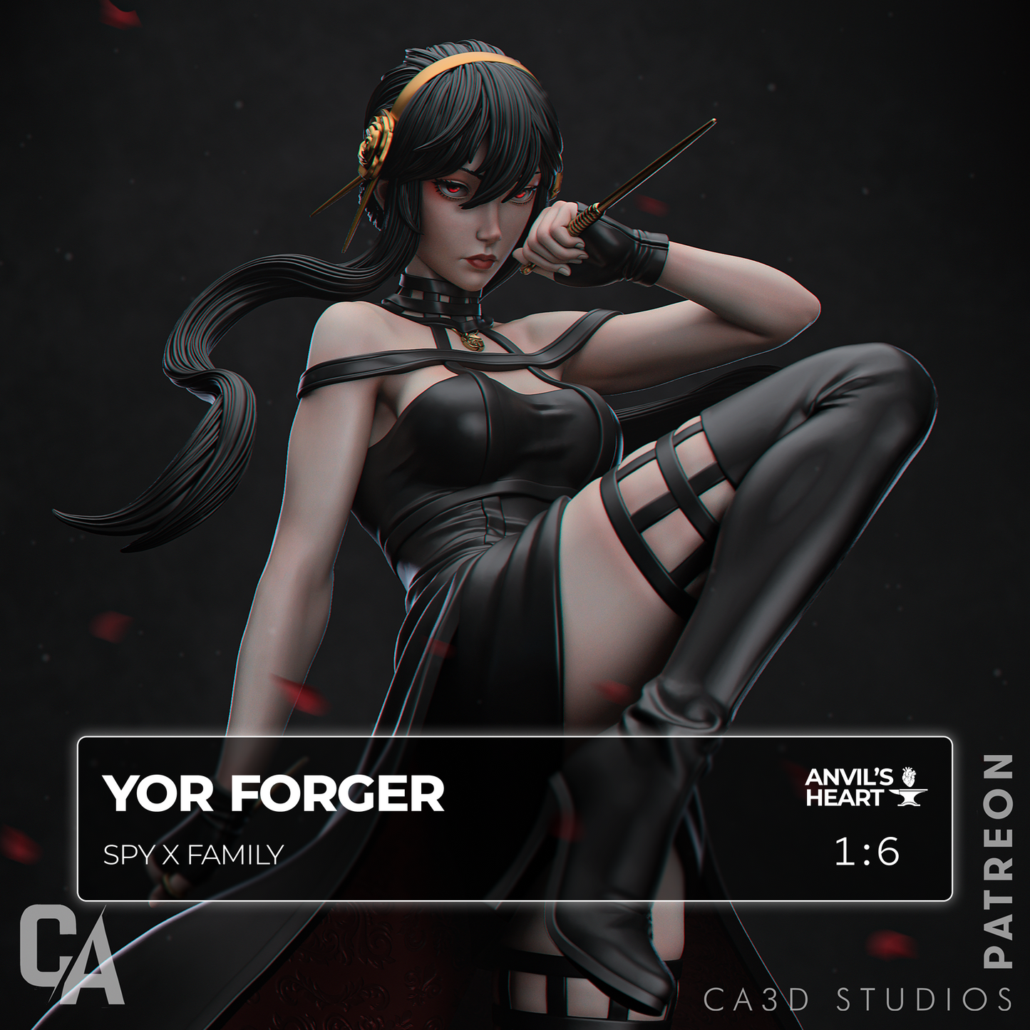 Yor Forger | Spy x Family | Handcrafted Figure