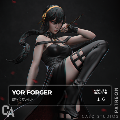 Yor Forger | Spy x Family | Handcrafted Figure