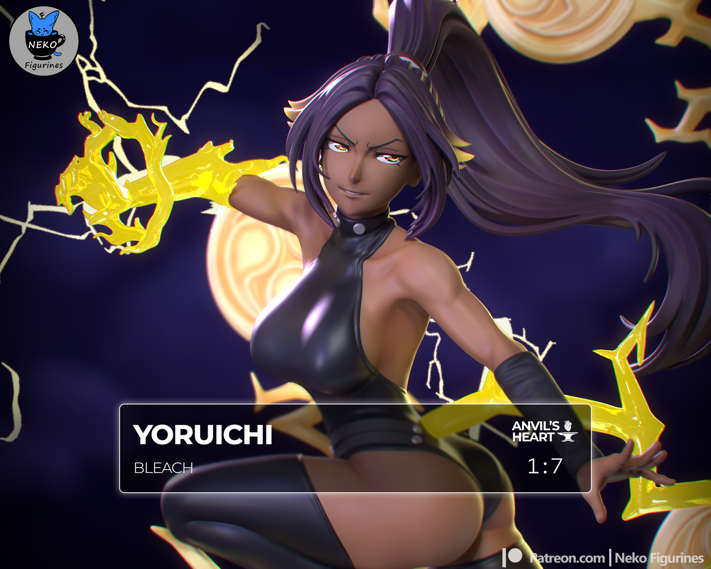 Yoruichi | Bleach | Handcrafted Figure