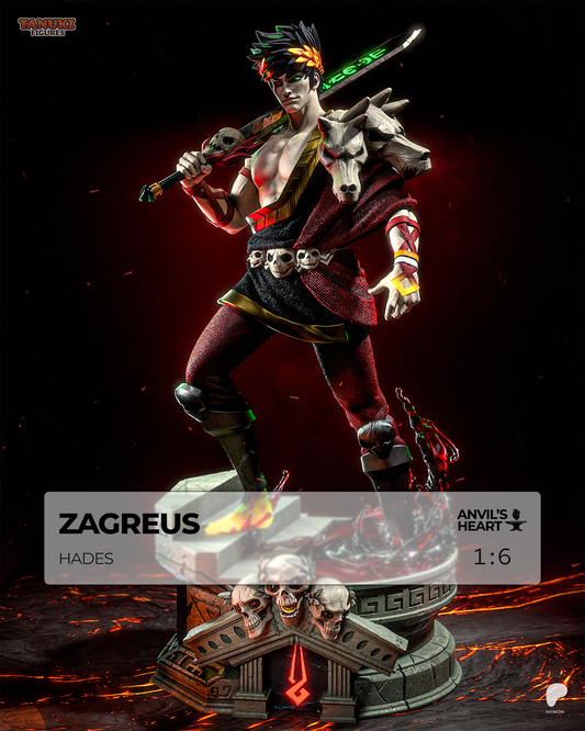 Zagreus | Hades | Handcrafted Figure
