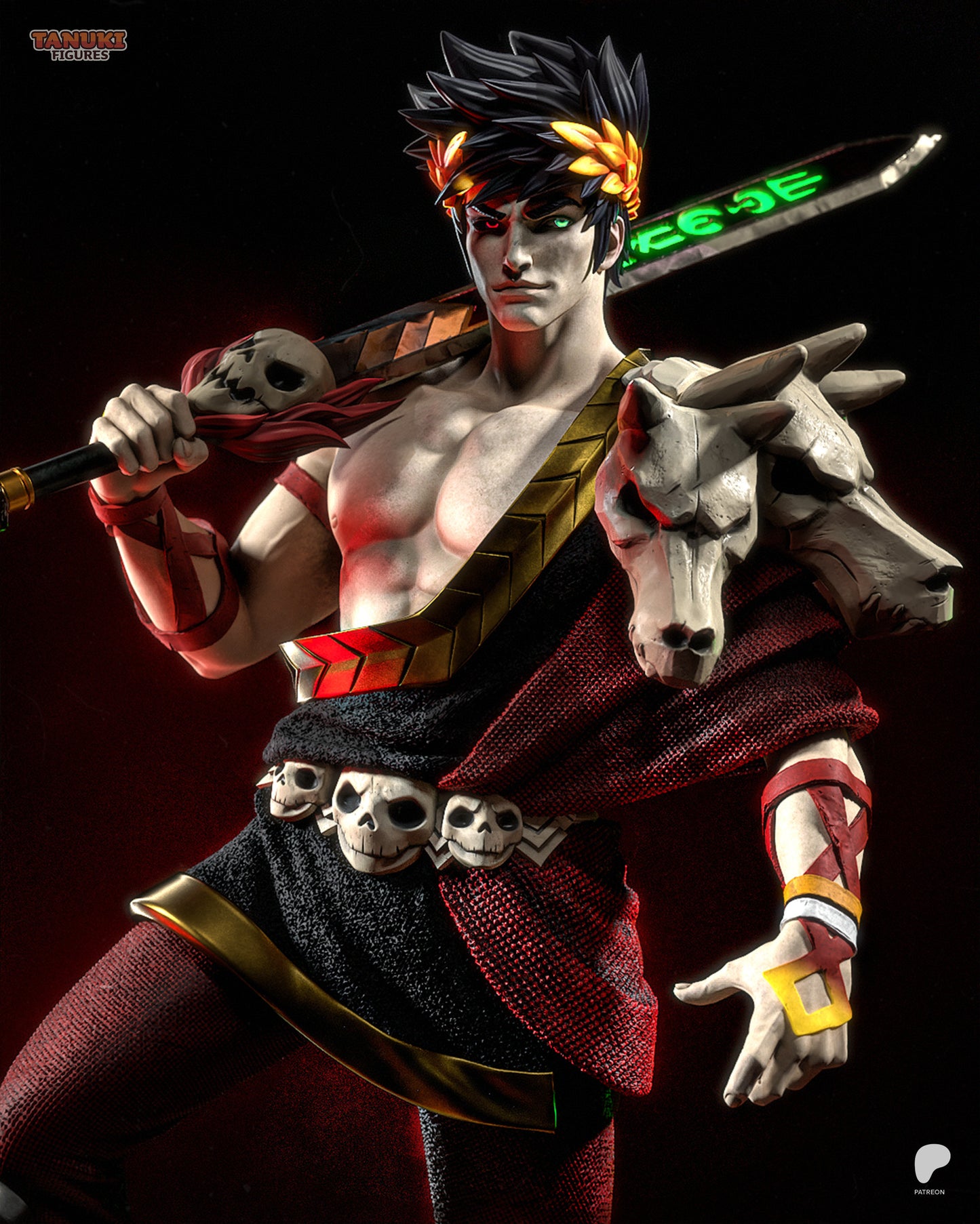 Zagreus | Hades | Handcrafted Figure