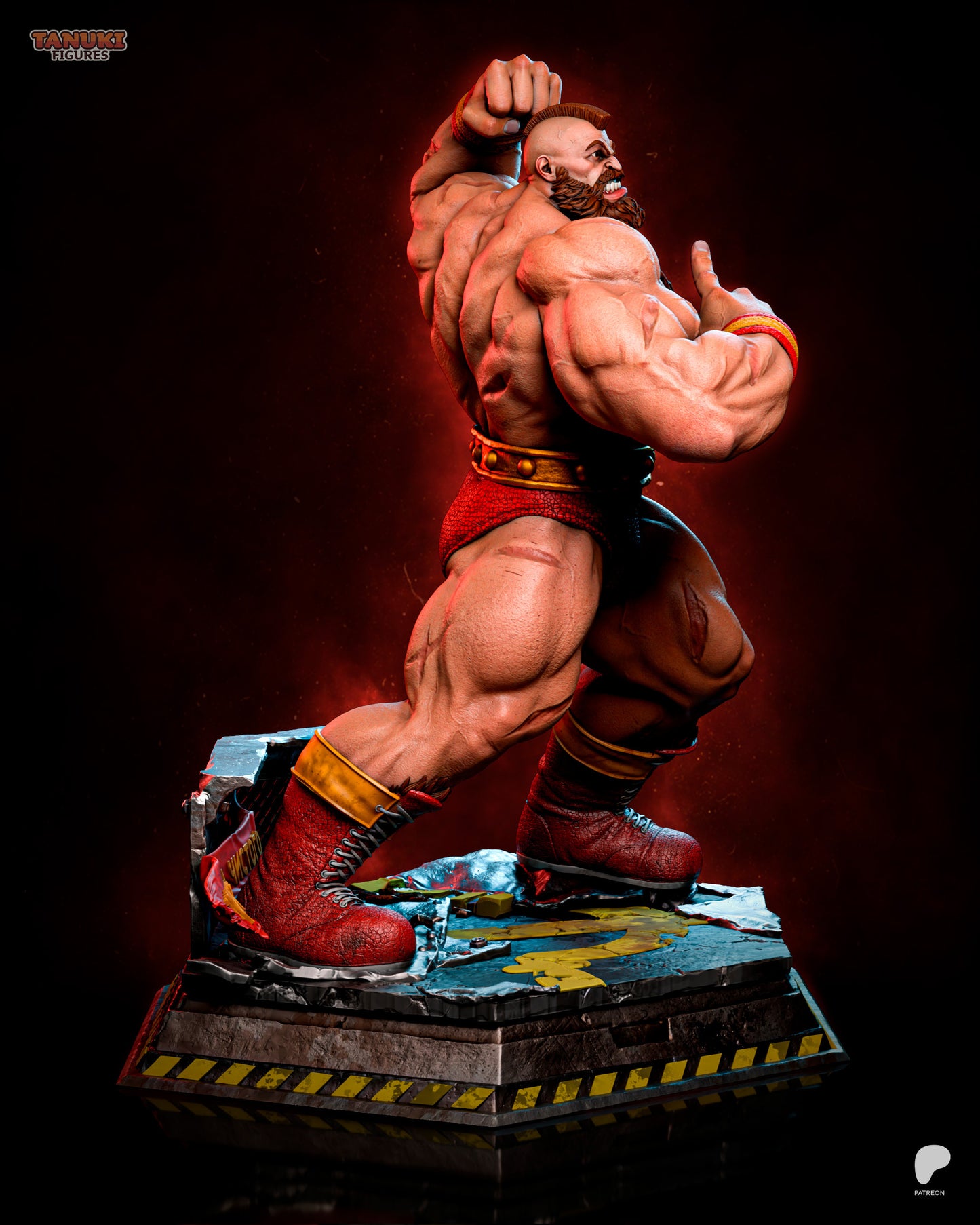 Zangief | Street Fighter | Handcrafted Figure