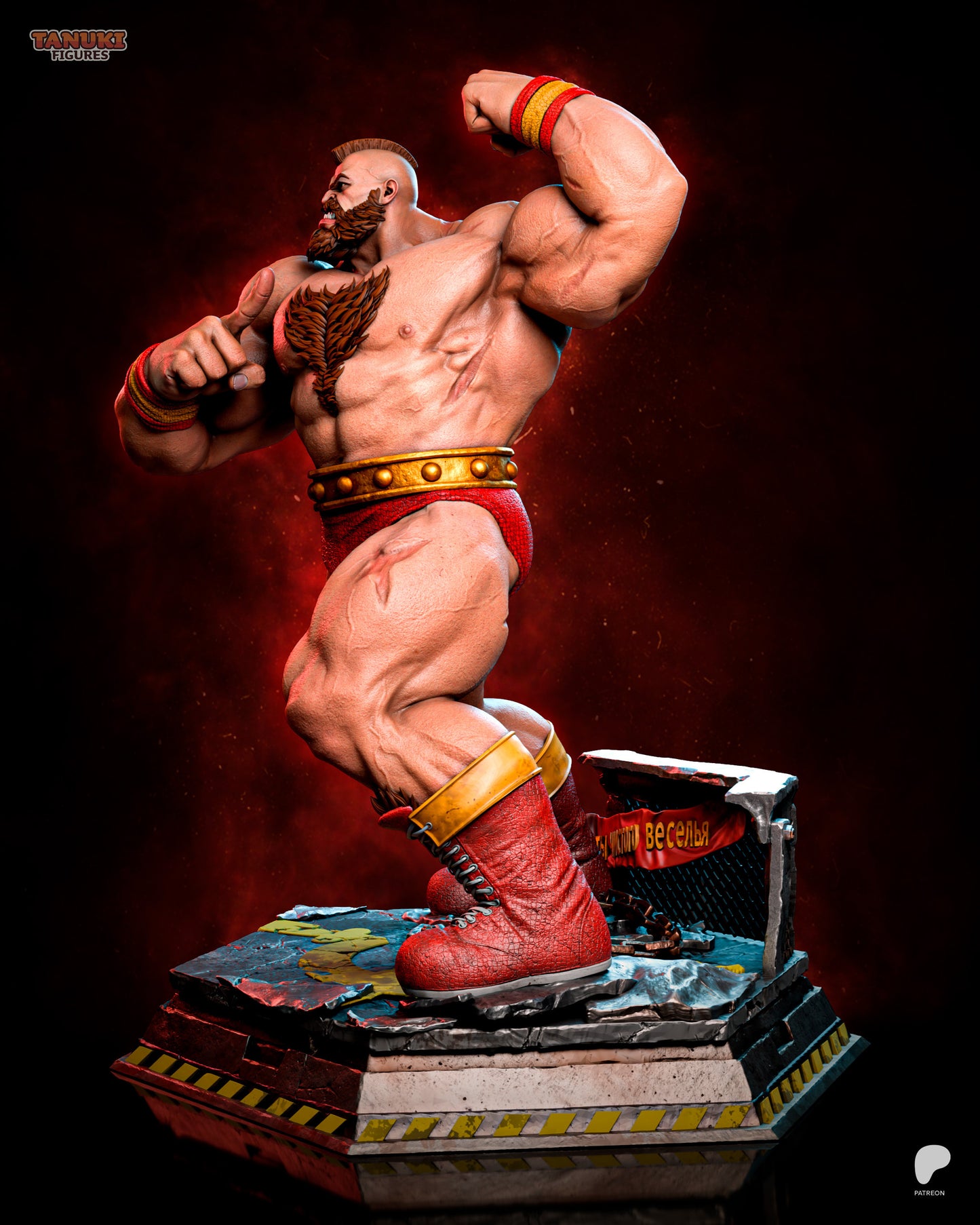 Zangief | Street Fighter | Handcrafted Figure