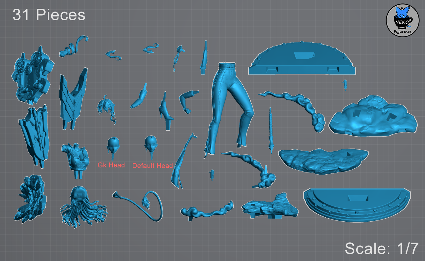 Zani (2nd Form) | Wuthering Waves | Handcrafted Figure
