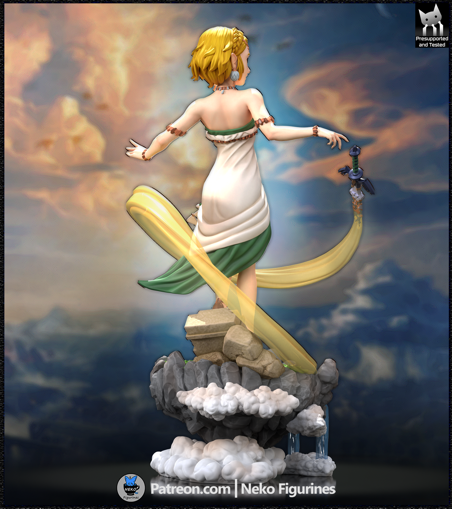 Zelda | The Legend Of Zelda | Handcrafted Figure