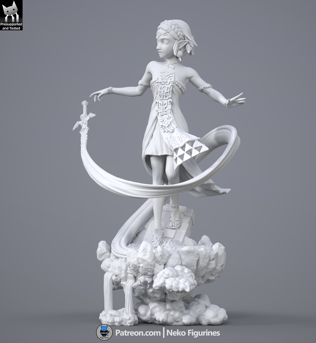 Zelda | The Legend Of Zelda | Handcrafted Figure