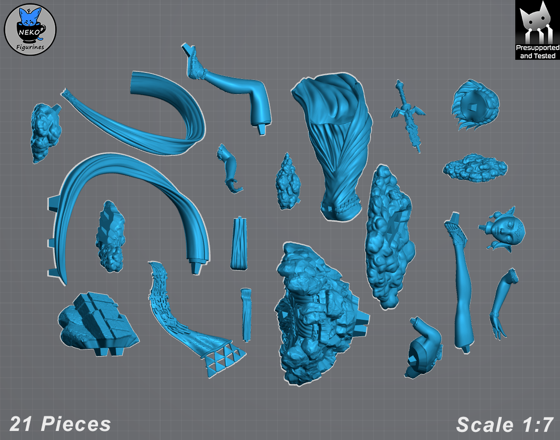 Zelda | The Legend Of Zelda | Handcrafted Figure