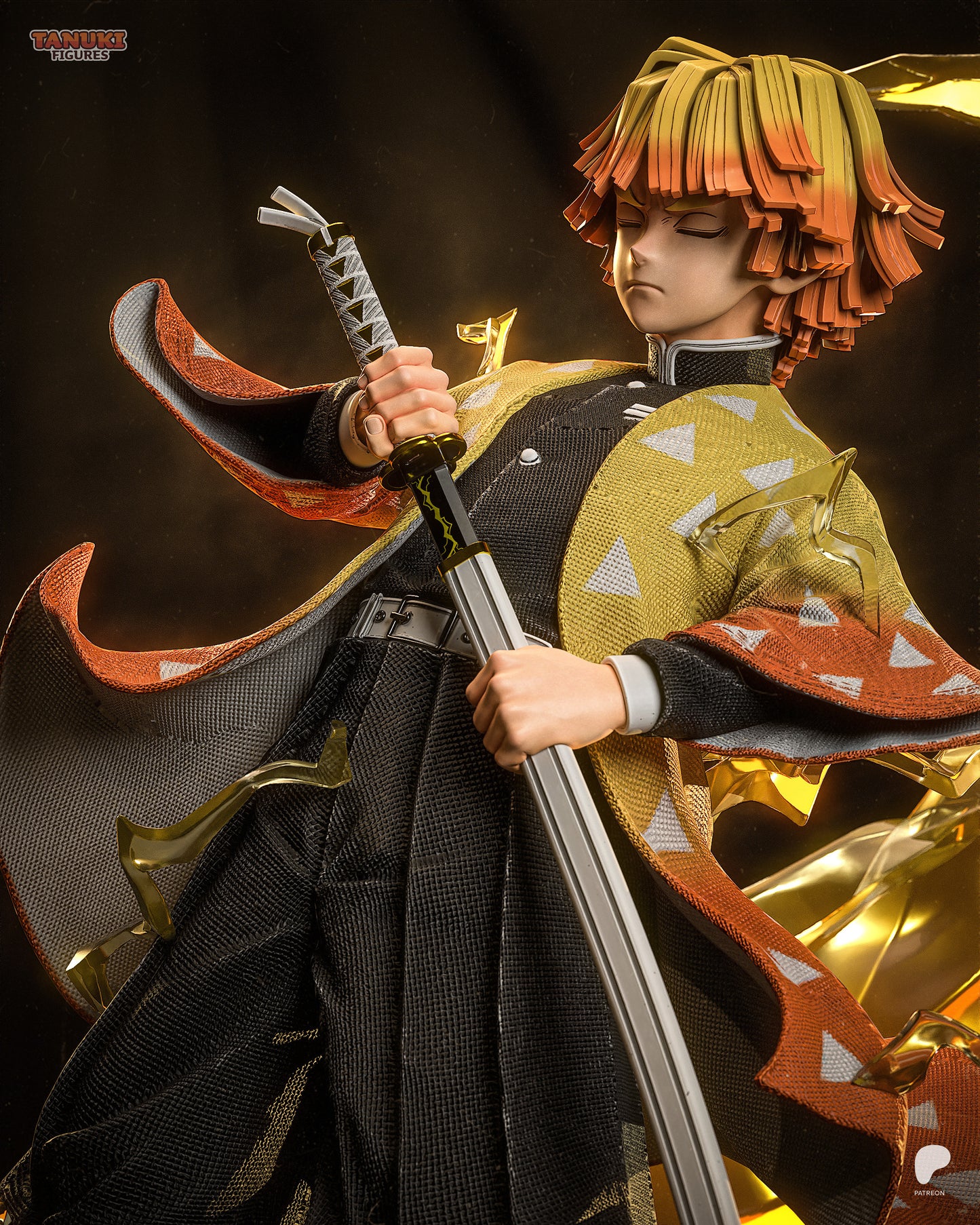 Zenitsu | Demon Slayer | Handcrafted Figure
