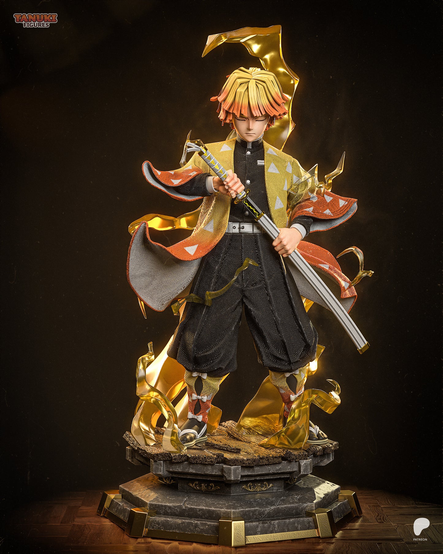 Zenitsu | Demon Slayer | Handcrafted Figure