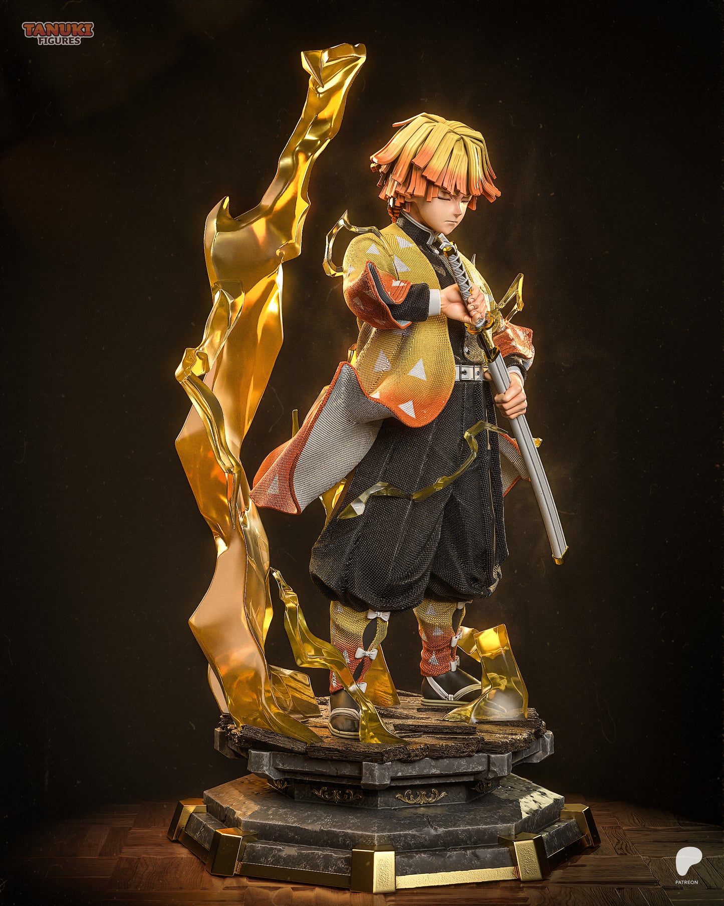 Zenitsu | Demon Slayer | Handcrafted Figure