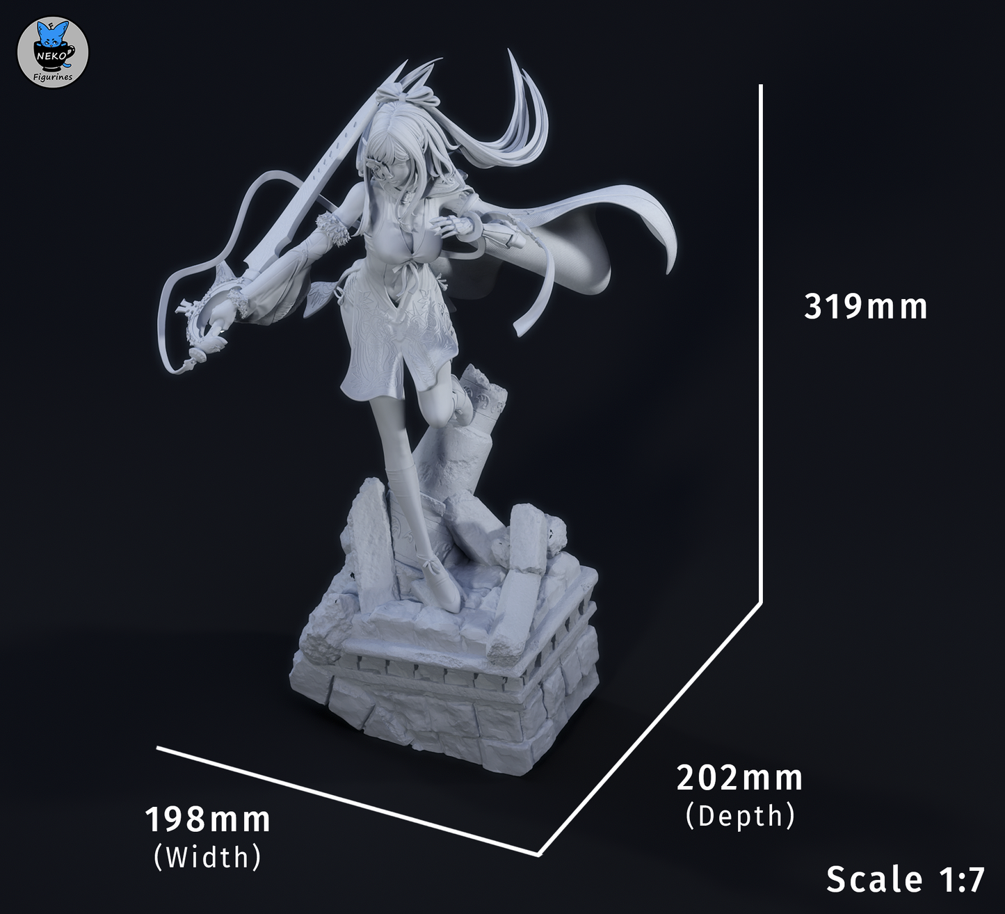 Zero | Drakengard | Handcrafted Figure