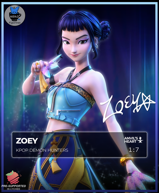 Zoey | Kpop Demon Hunters | Handcrafted Figure