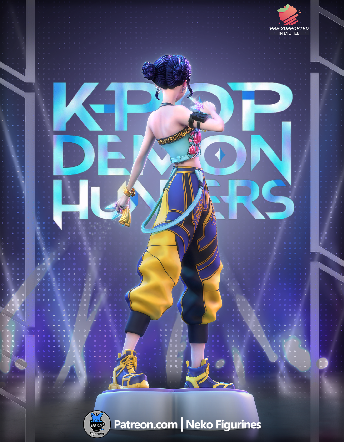 Zoey | Kpop Demon Hunters | Handcrafted Figure