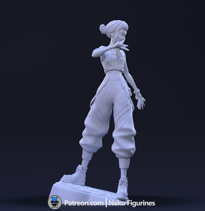 Zoey | Kpop Demon Hunters | Handcrafted Figure