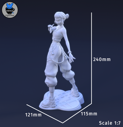 Zoey | Kpop Demon Hunters | Handcrafted Figure