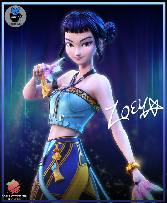 Zoey | Kpop Demon Hunters | Handcrafted Figure