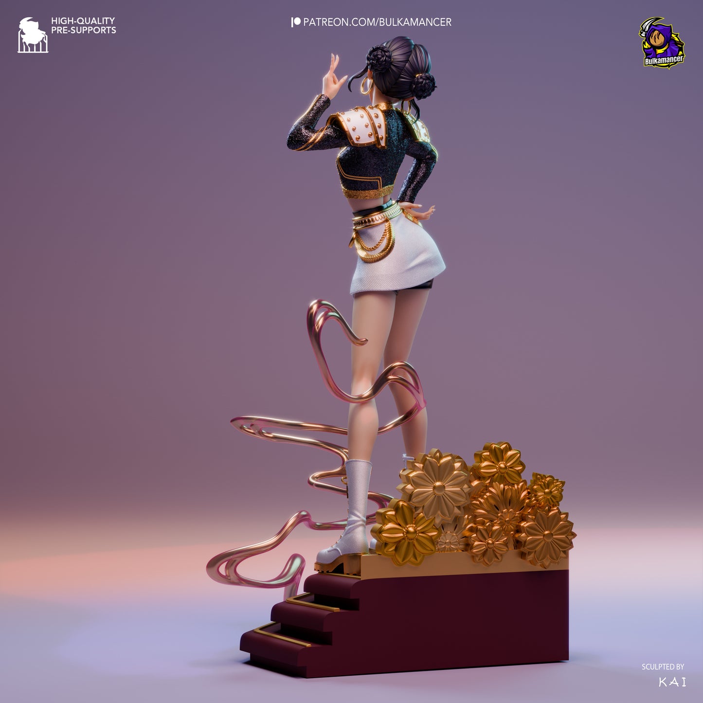 Zoey | Kpop Demon Hunters | Handcrafted Figure