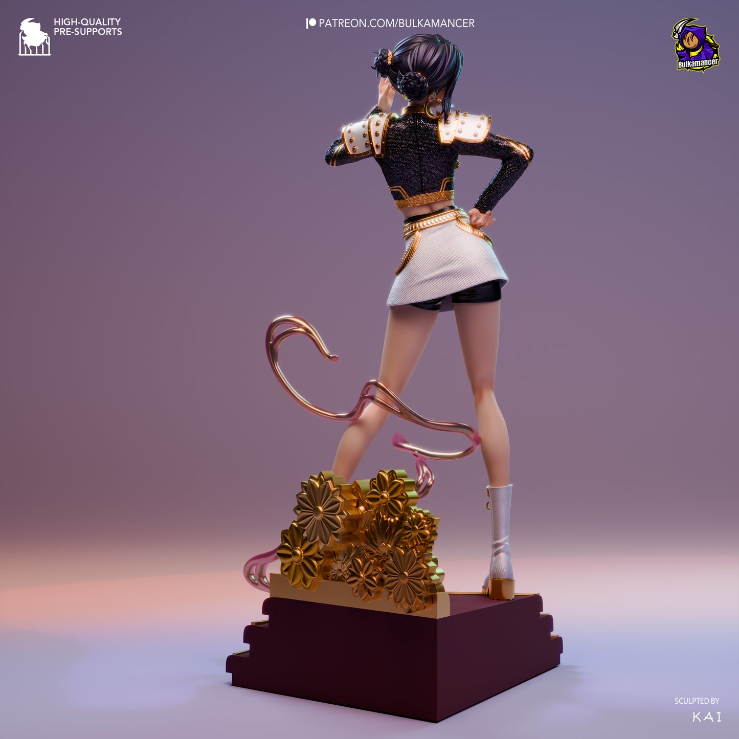 Zoey | Kpop Demon Hunters | Handcrafted Figure