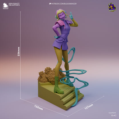 Zoey | Kpop Demon Hunters | Handcrafted Figure