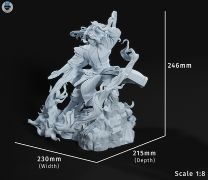Fire Prince | Handcrafted Figure