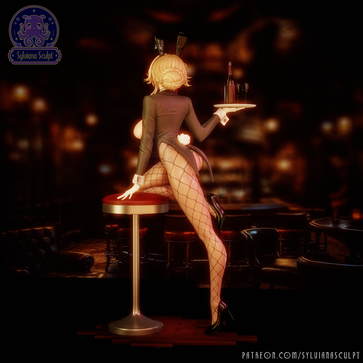 Bunny Maid | Handcrafted Figure