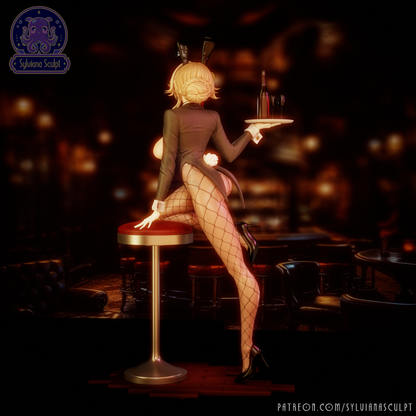 Bunny Maid | Handcrafted Figure