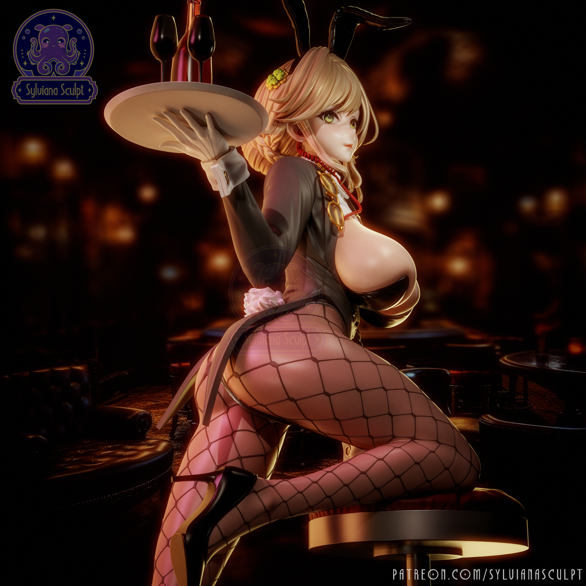 Bunny Maid | Handcrafted Figure