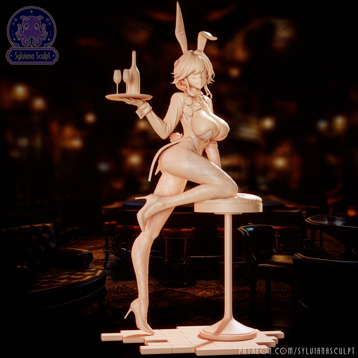 Bunny Maid | Handcrafted Figure