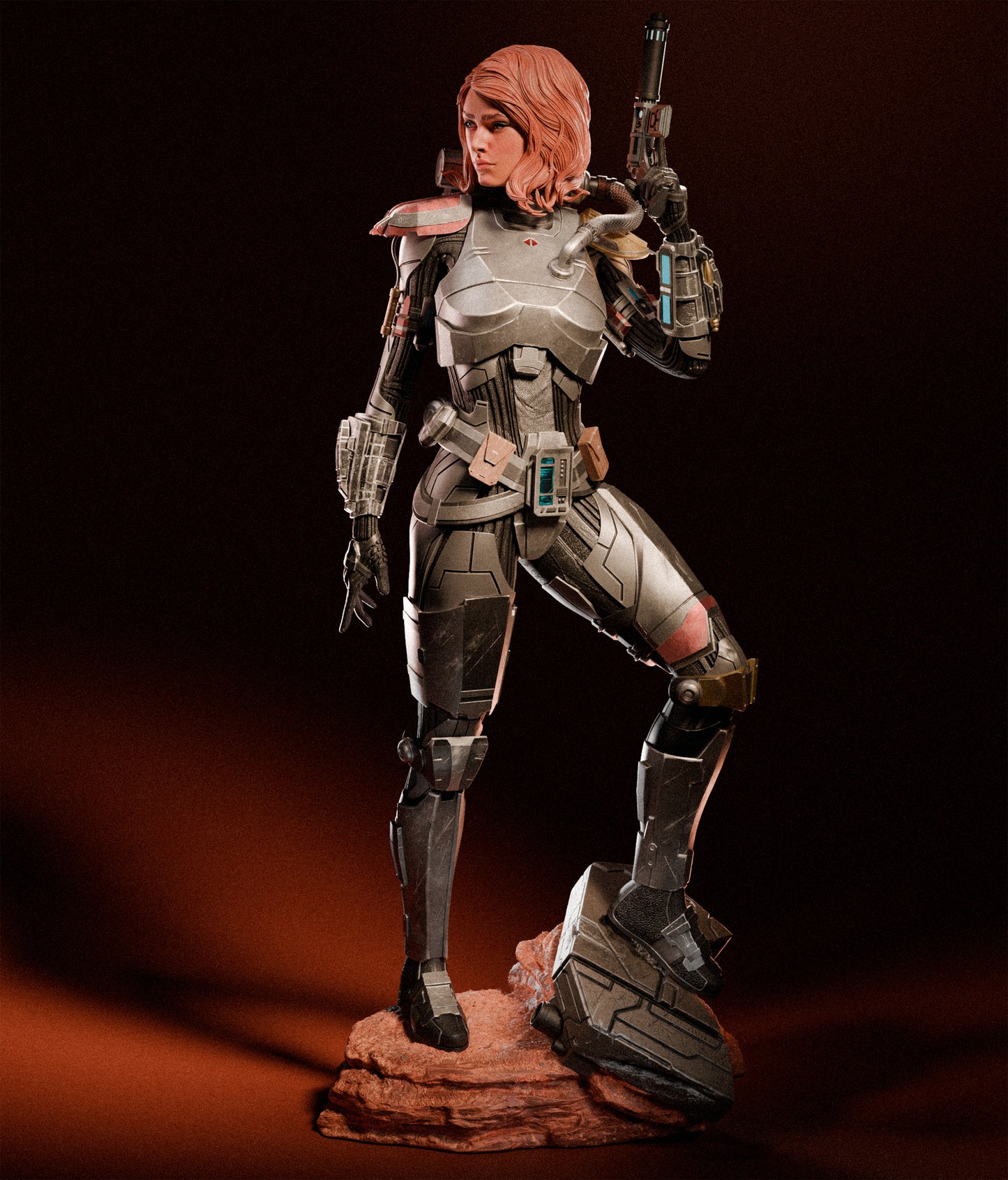 Galactic Mercenary | Handcrafted Figure