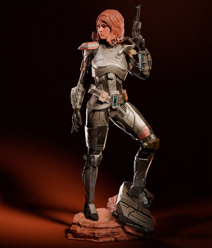 Galactic Mercenary | Handcrafted Figure